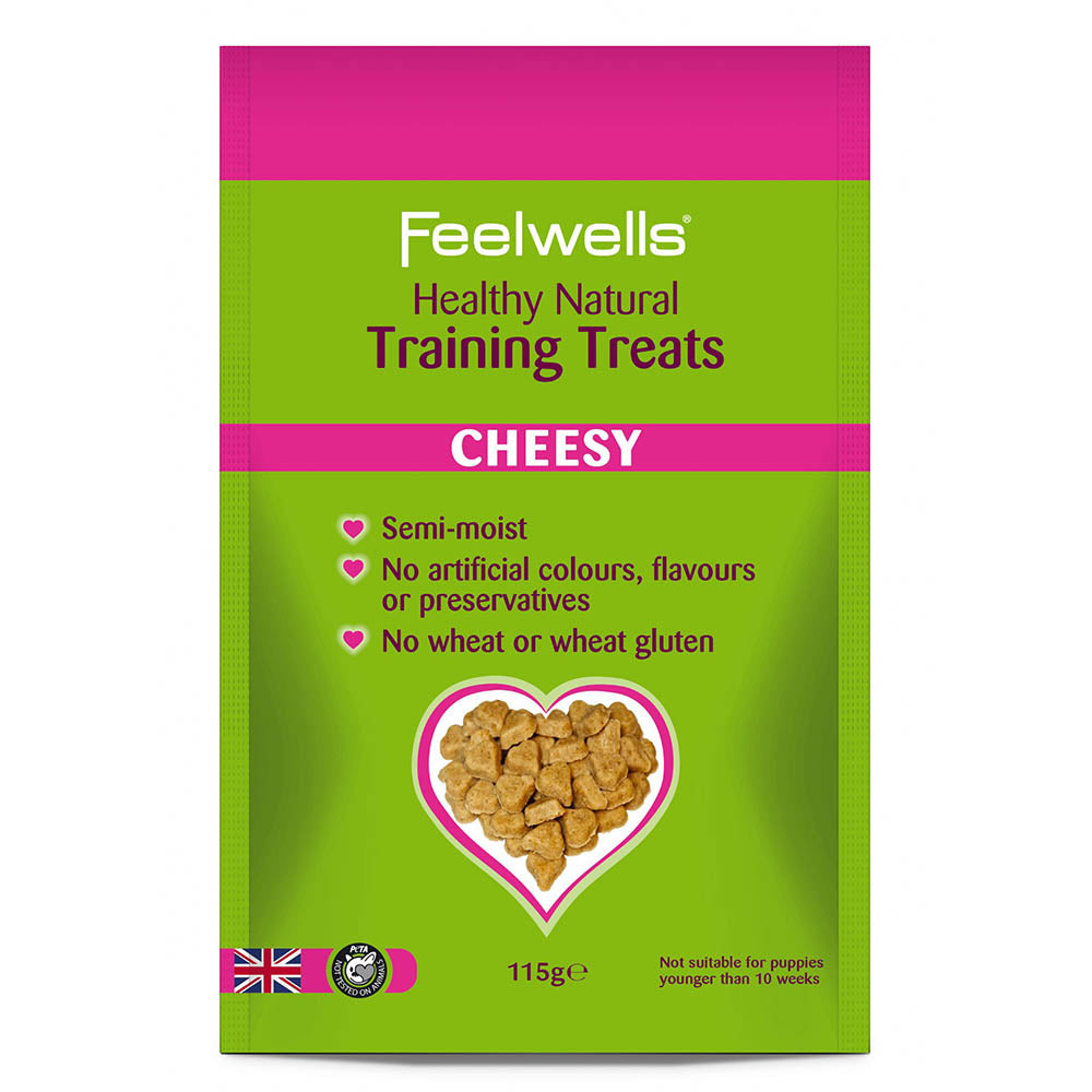 Feelwells Cheesy Training Treats 115g