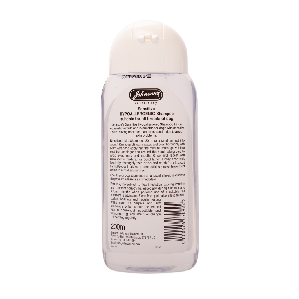 Jvp Dog Hypo-allergenic Shampoo 200ml